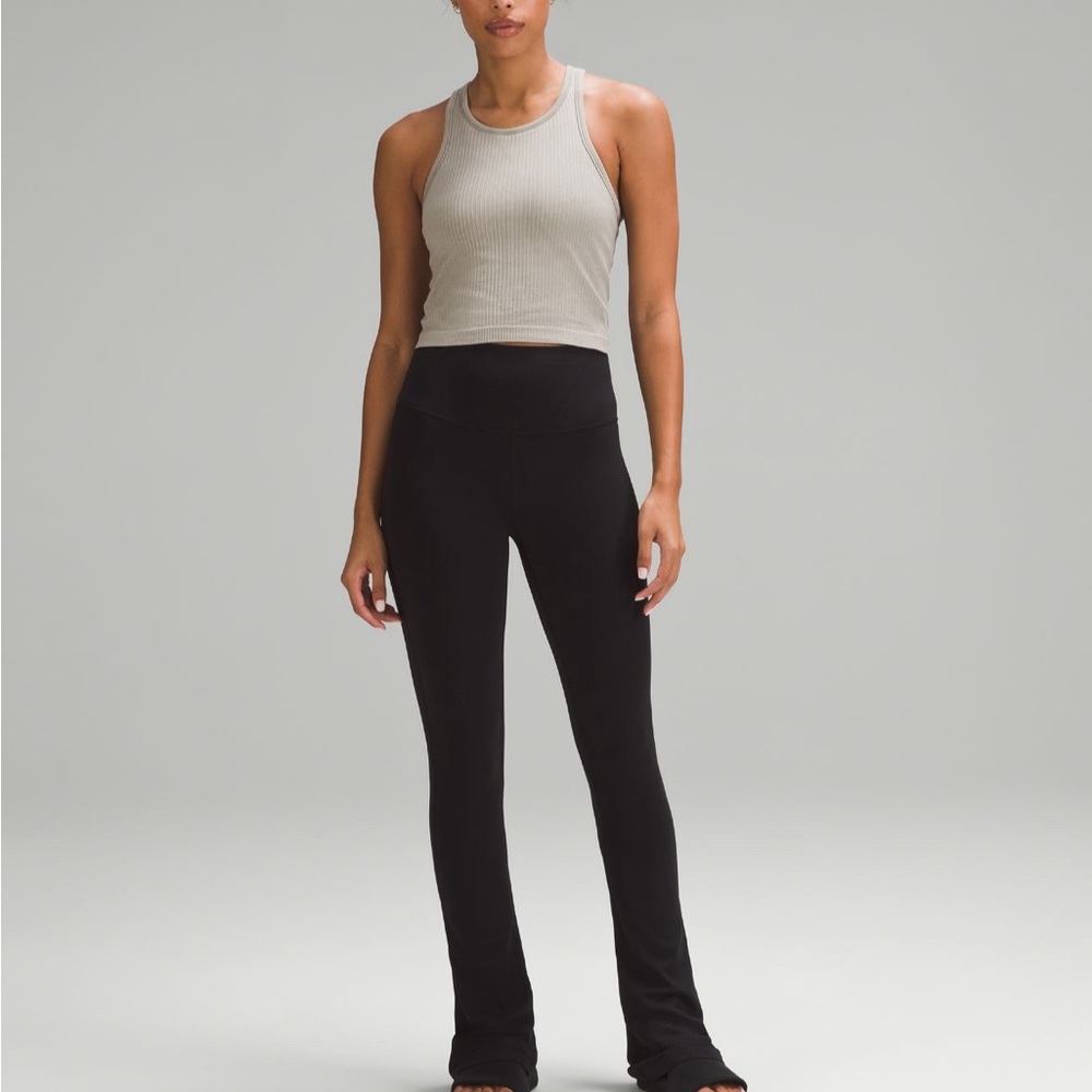 NWT Lululemon Ebb to Street Racerback Crop Tank